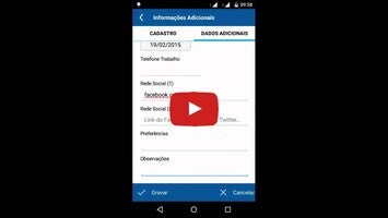 فيديو حول Cadastro de Clientes1