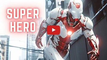 Video gameplay Iron rope hero flying hero man 1