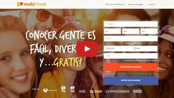 Vidéo au sujet deMobifriends: Date, meet people1