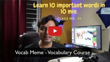 Video about Vocab Meme – Exam app 1