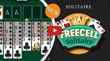 FreeCell Solitaire 1 का गेमप्ले वीडियो