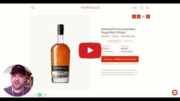 The Whisky List App1動画について