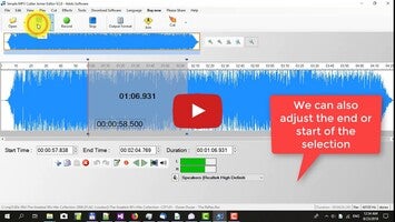 Vídeo de Simple MP3 Cutter Joiner Editor 1