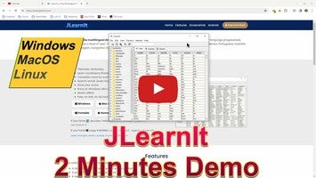 Video about JLearnIt 1