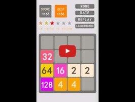 Video del gameplay di Crazy 2048 game 1