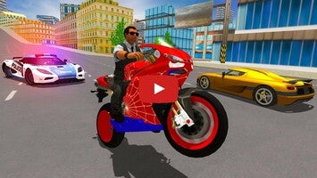 Videoclip cu modul de joc al Superhero Stunt Bike Simulator 1