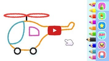 Videoclip cu modul de joc al Drawing Games: Paint And Color 1