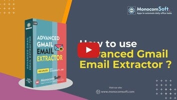วิดีโอเกี่ยวกับ Advanced Gmail Email Extractor 1