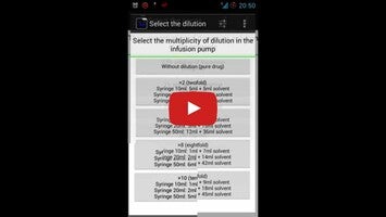 Video über Infusionsgeschwindigkeit 1