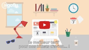 วิดีโอเกี่ยวกับ ALGOFLY : Billets d'avion pas chers - Alerte prix 1