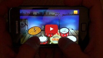 طريقة لعب الفيديو الخاصة ب Hit the Drums1