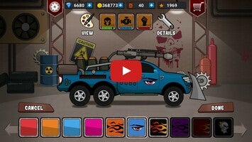 Gameplay video of Zombie Crash Racing: Die Chase 1