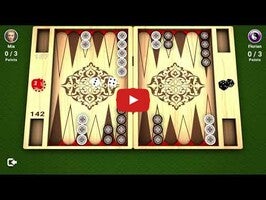 طريقة لعب الفيديو الخاصة ب Backgammon1