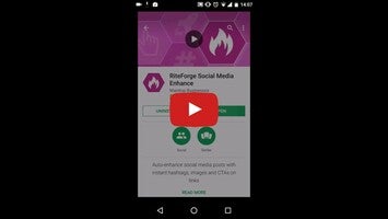 วิดีโอเกี่ยวกับ RiteForge Social Media Scheduling 1