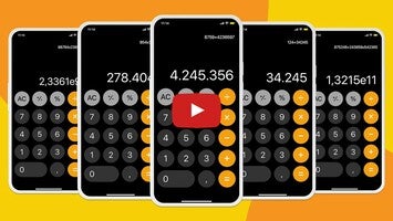 Video about Calculator Phone 15 - OS 17 1