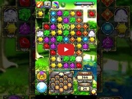 Gameplay video of Jewellust Endless: match 3 1