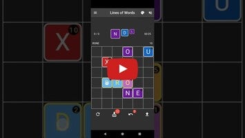 Gameplay video of Lines of Words 1