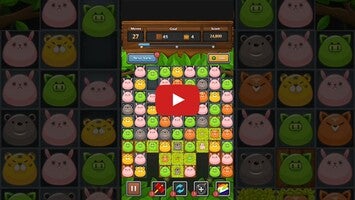 Gameplay video of Jungle Match Puzzle 1