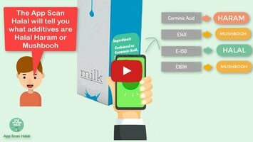 Vídeo sobre Scan Halal food-Additive haram 1