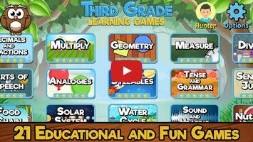 Gameplay video of Third Grade Learning Games 1