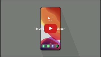 Vídeo sobre iWALL: iOS Blur Dock Bar 1