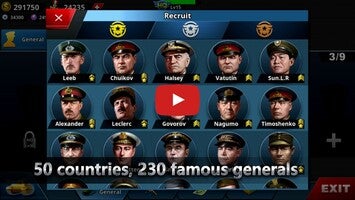 Vídeo de gameplay de World Conqueror 4-WW2 Strategy 1