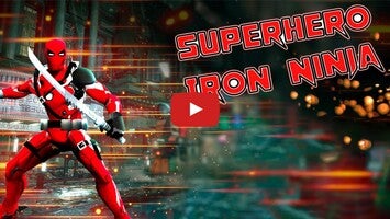 วิดีโอการเล่นเกมของ Superhero Iron Ninja Battle 1