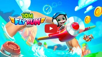 Video del gameplay di Talking Tom Fly Run 1