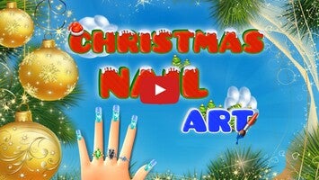 طريقة لعب الفيديو الخاصة ب Christmas Nail Art1