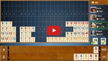 Vídeo-gameplay de Rummy - Offline Board Game 1