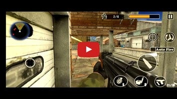 طريقة لعب الفيديو الخاصة ب Commando Strike Mission - FPS1