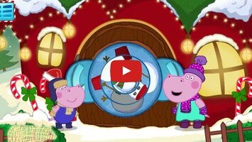 طريقة لعب الفيديو الخاصة ب Santa Hippo: Christmas Eve1