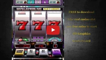 طريقة لعب الفيديو الخاصة ب Slot Machine: Double Diamond1