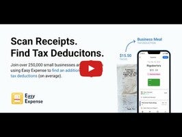 Receipt Scanner: Easy Expense1 hakkında video