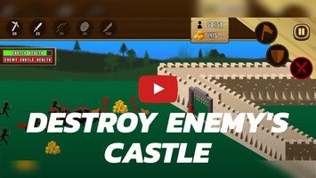 Gameplayvideo von Stick Army: Castles 1