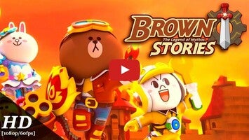 طريقة لعب الفيديو الخاصة ب LINE BROWN STORIES1