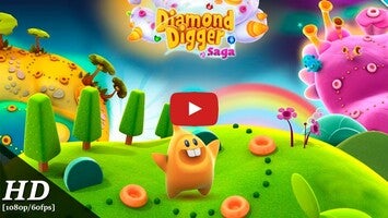 Gameplay video of Diamond Digger Saga 2