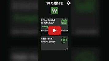 วิดีโอการเล่นเกมของ Wordle - Word Guess Challenge 1