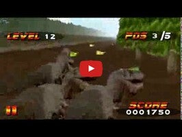 วิดีโอการเล่นเกมของ JurassicRace 1