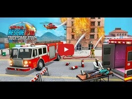 Vídeo-gameplay de Rescue Fire Truck Simulator 3D 1