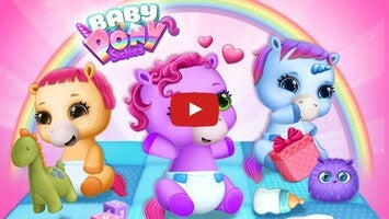 วิดีโอการเล่นเกมของ Baby Pony Sisters 1