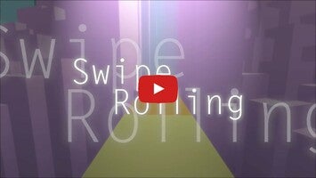Gameplay video of Swipe Rolling - Unlimited Road, Ball and Run 1