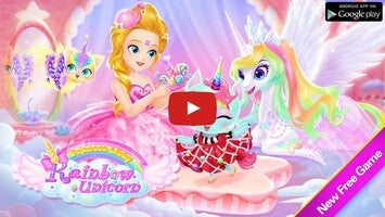 Vidéo de jeu dePrincess Libby Rainbow Unicorn1