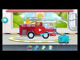 Gameplay video of Car Wash Salon Kids Game 1