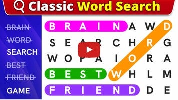 Videoclip cu modul de joc al Word Search Games: Word Find 1