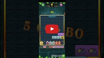 Video gameplay Block Slide - Wood Jewel 1