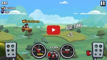 طريقة لعب الفيديو الخاصة ب Hill Climb Racing 21