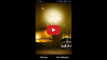 Video about Isra and Miraj Live Wallpaper 1