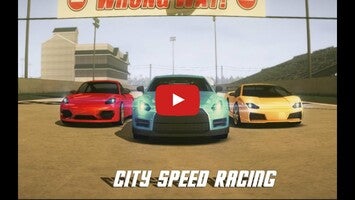 Vidéo de jeu deCity Speed Racing1