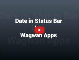 Video tentang Tanggal di Status Bar 1